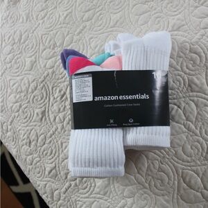 Amazon Essentials Men's Colorful Crew Socks